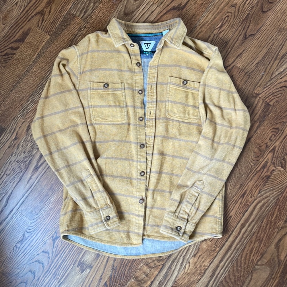 Mens Vissla ECO-ZY LS Polar Flannel